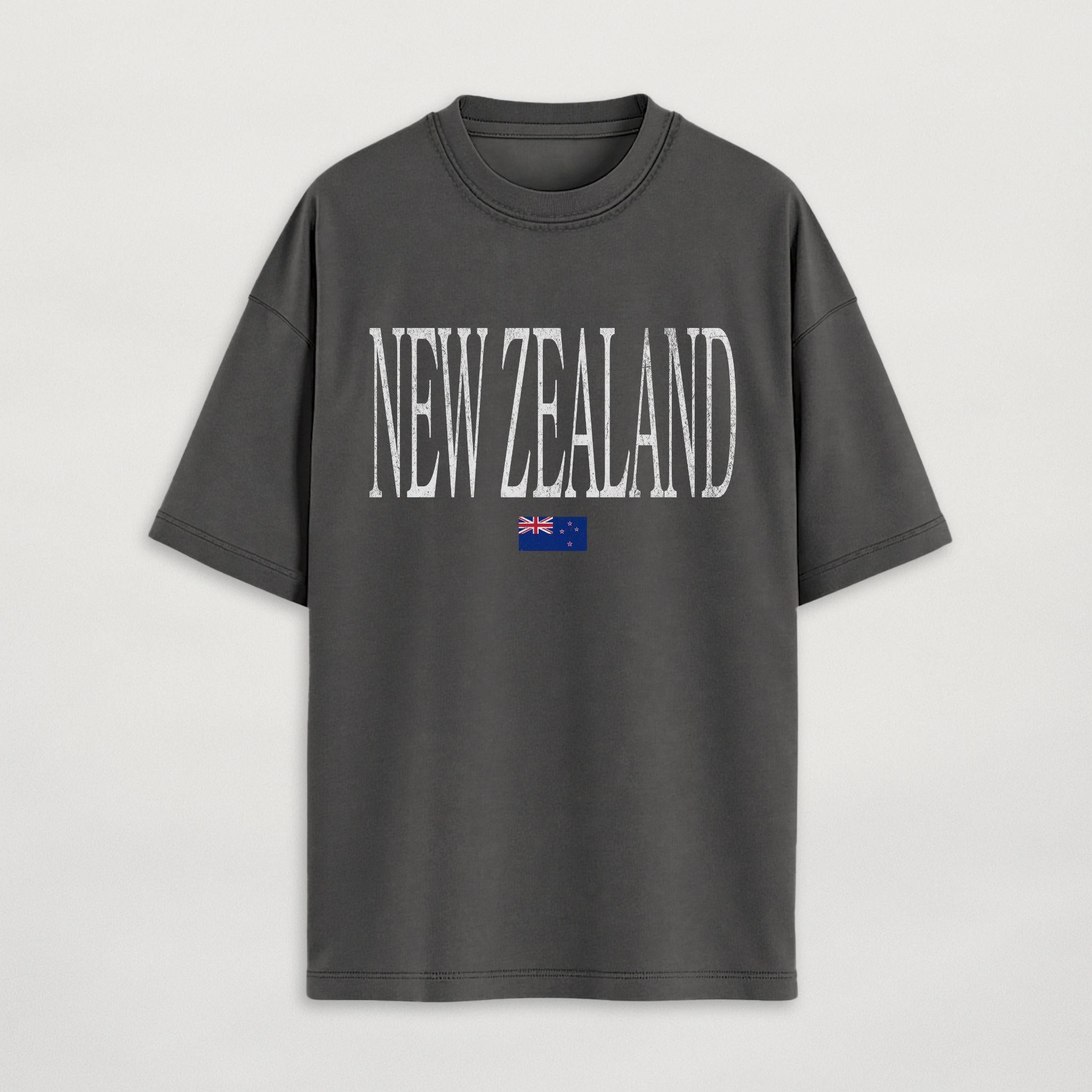 Distressed New Zealand T-Shirt