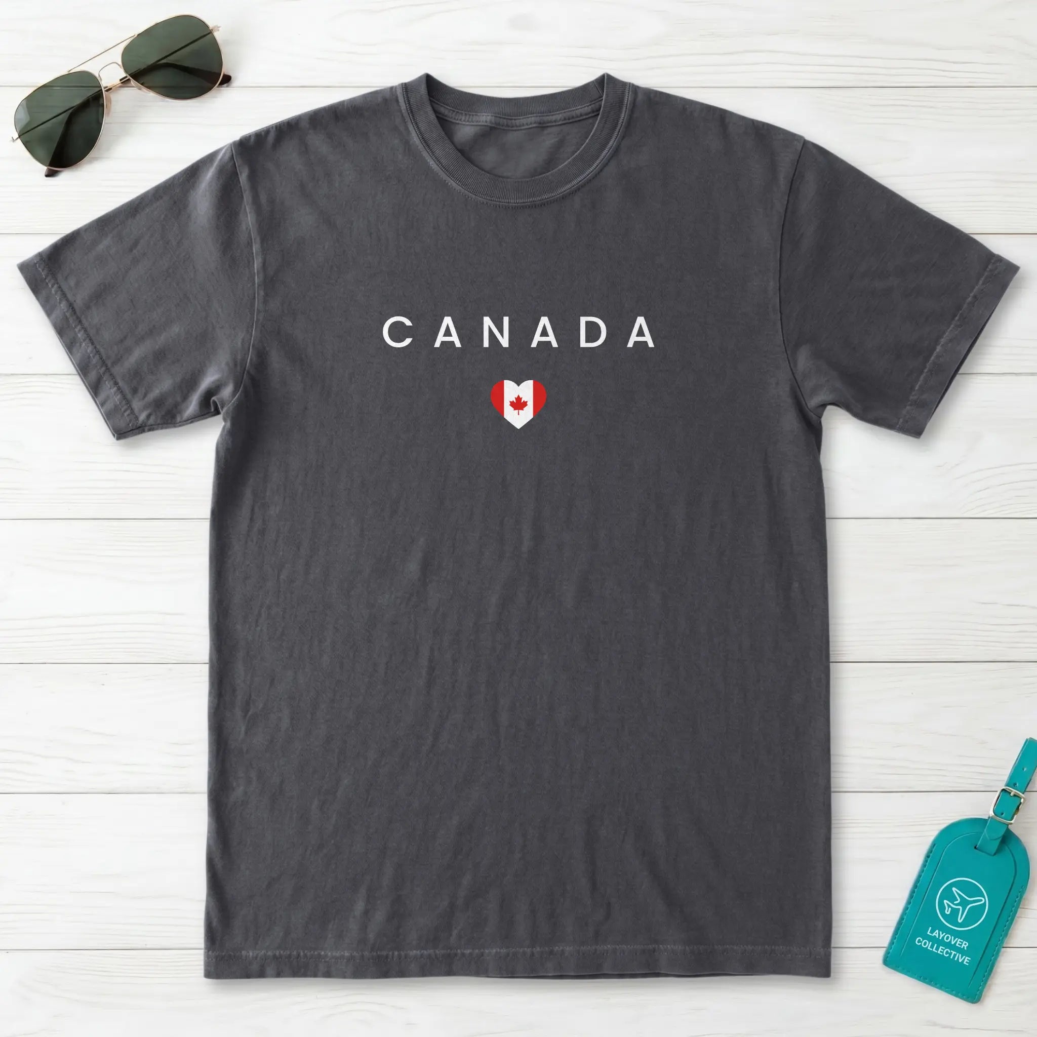 Canada Minimal Flag T-Shirt