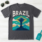 Brazil Vintage Travel Poster T-Shirt