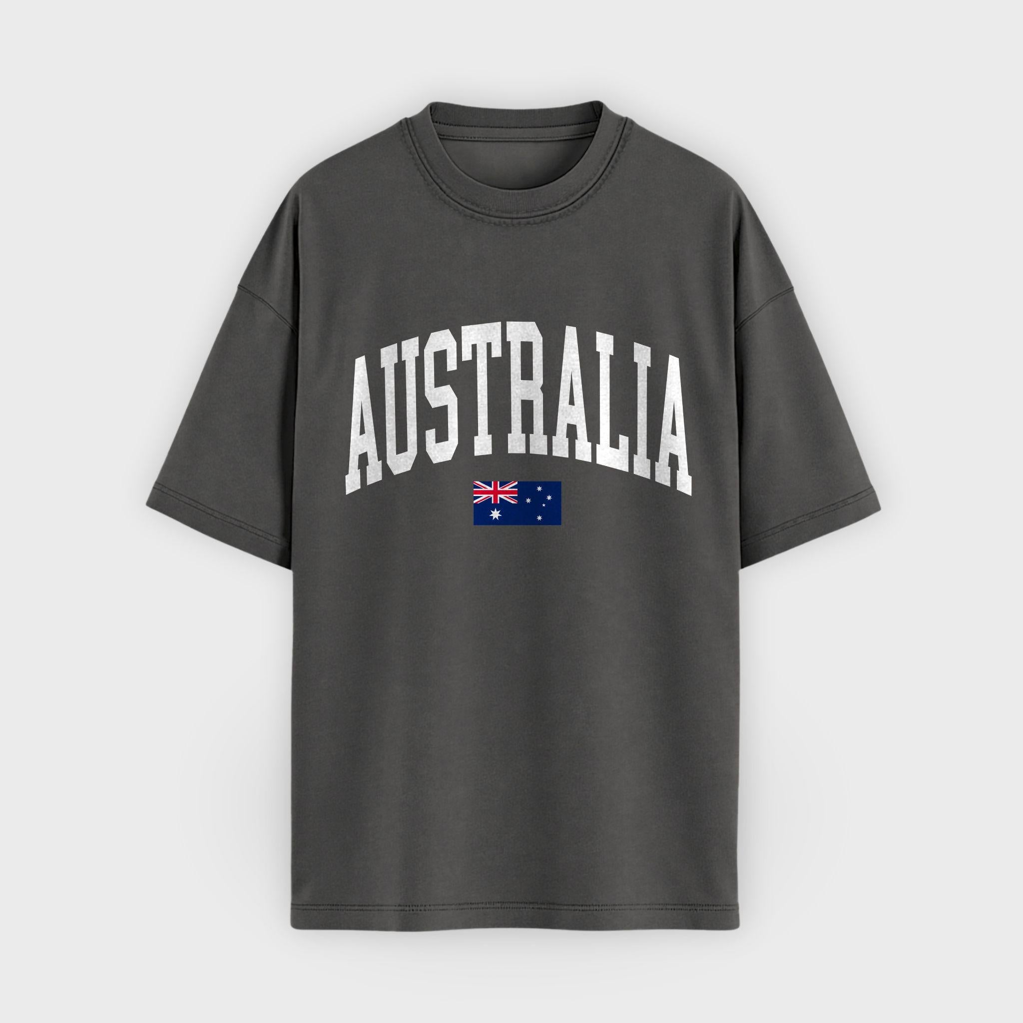 Australia Collegiate Flag T-Shirt