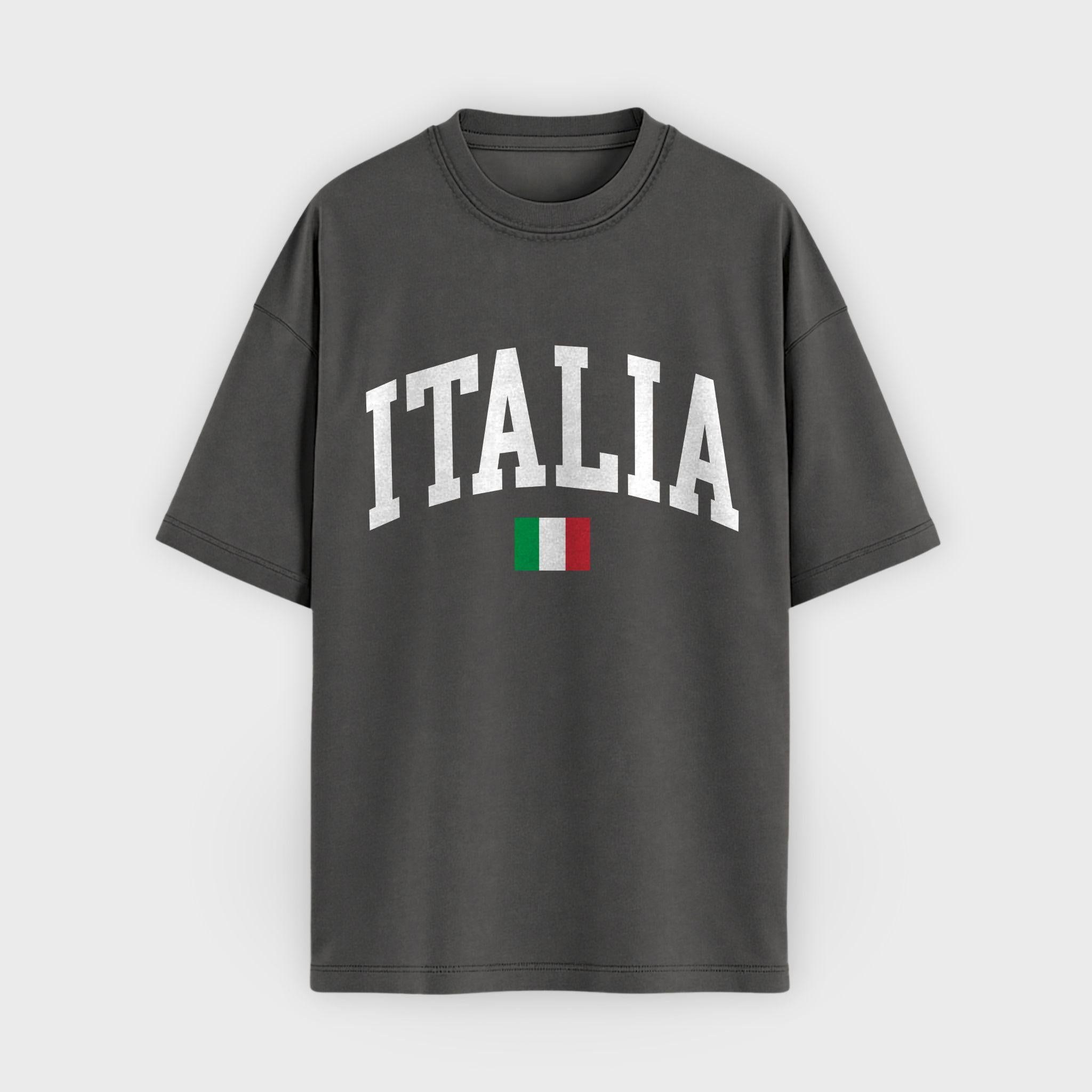 Italia Collegiate Flag T-Shirt