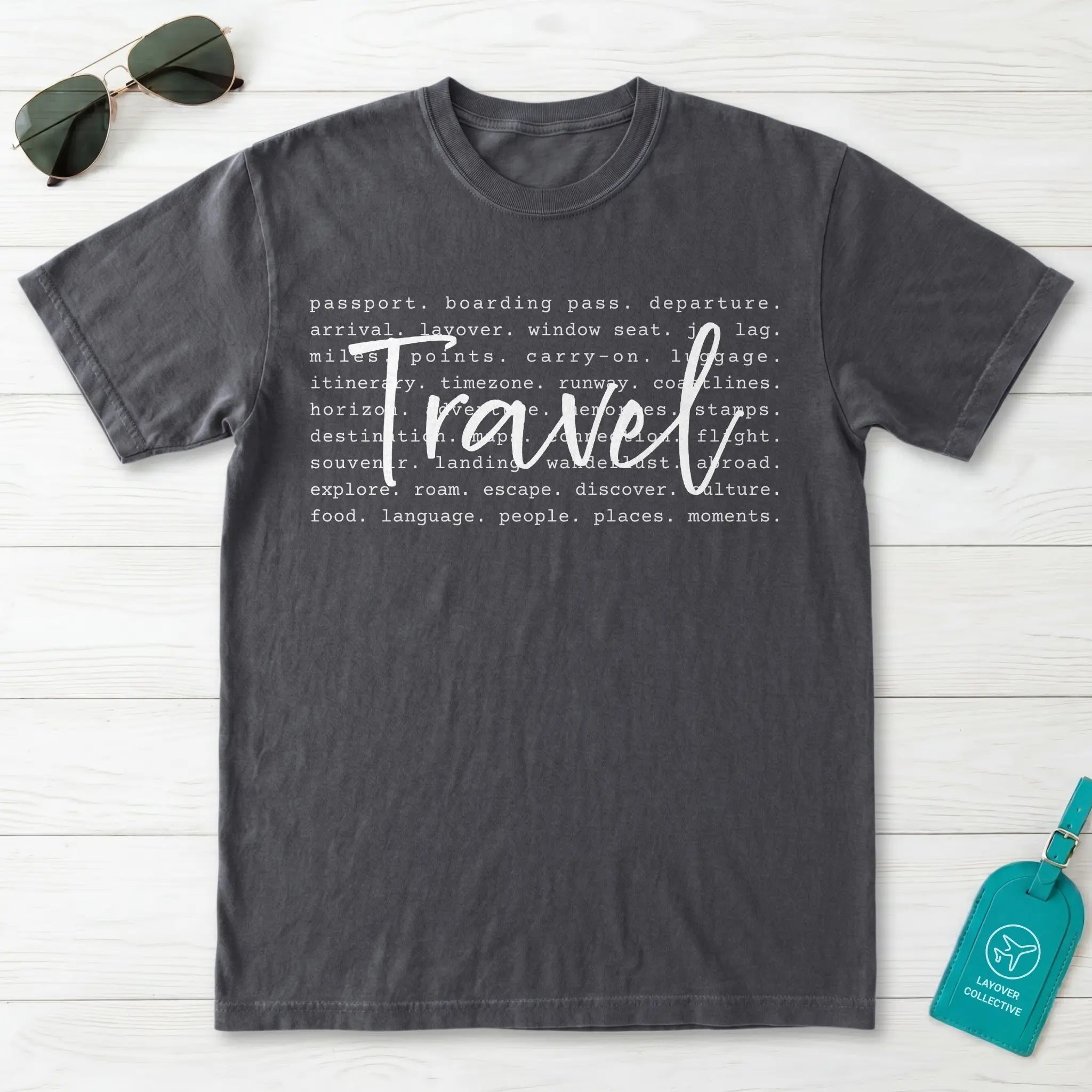 Travel Words T-Shirt