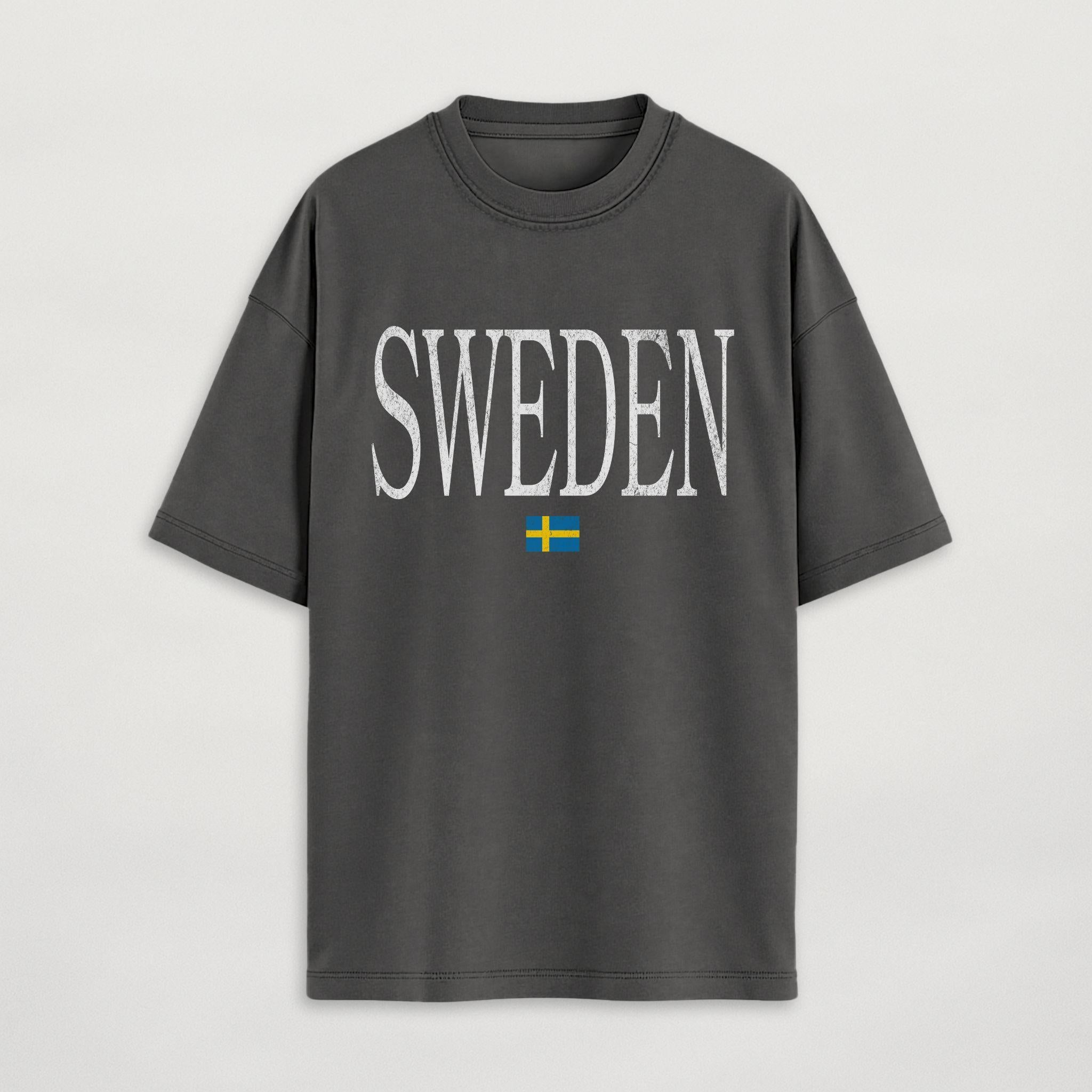 Distressed Sweden T-Shirt