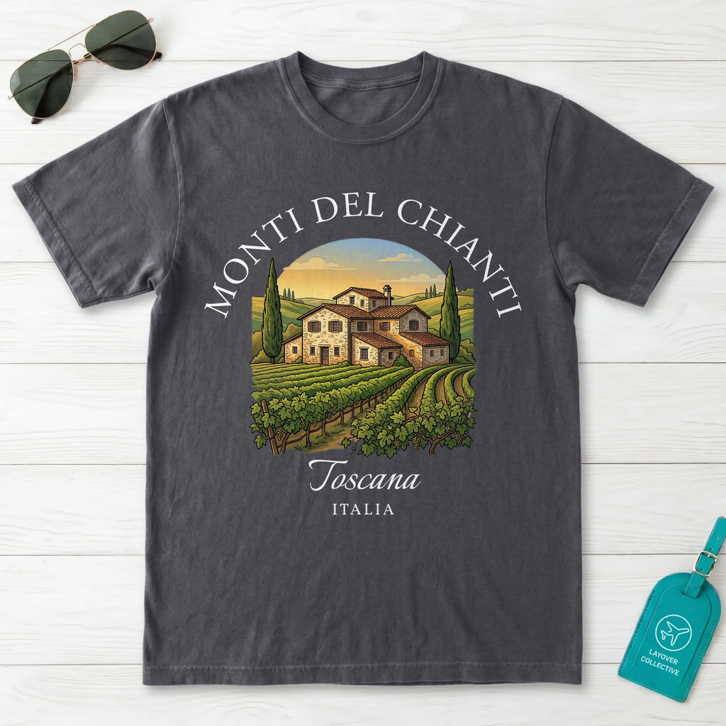 Monti Del Chianti Toscana T-Shirt
