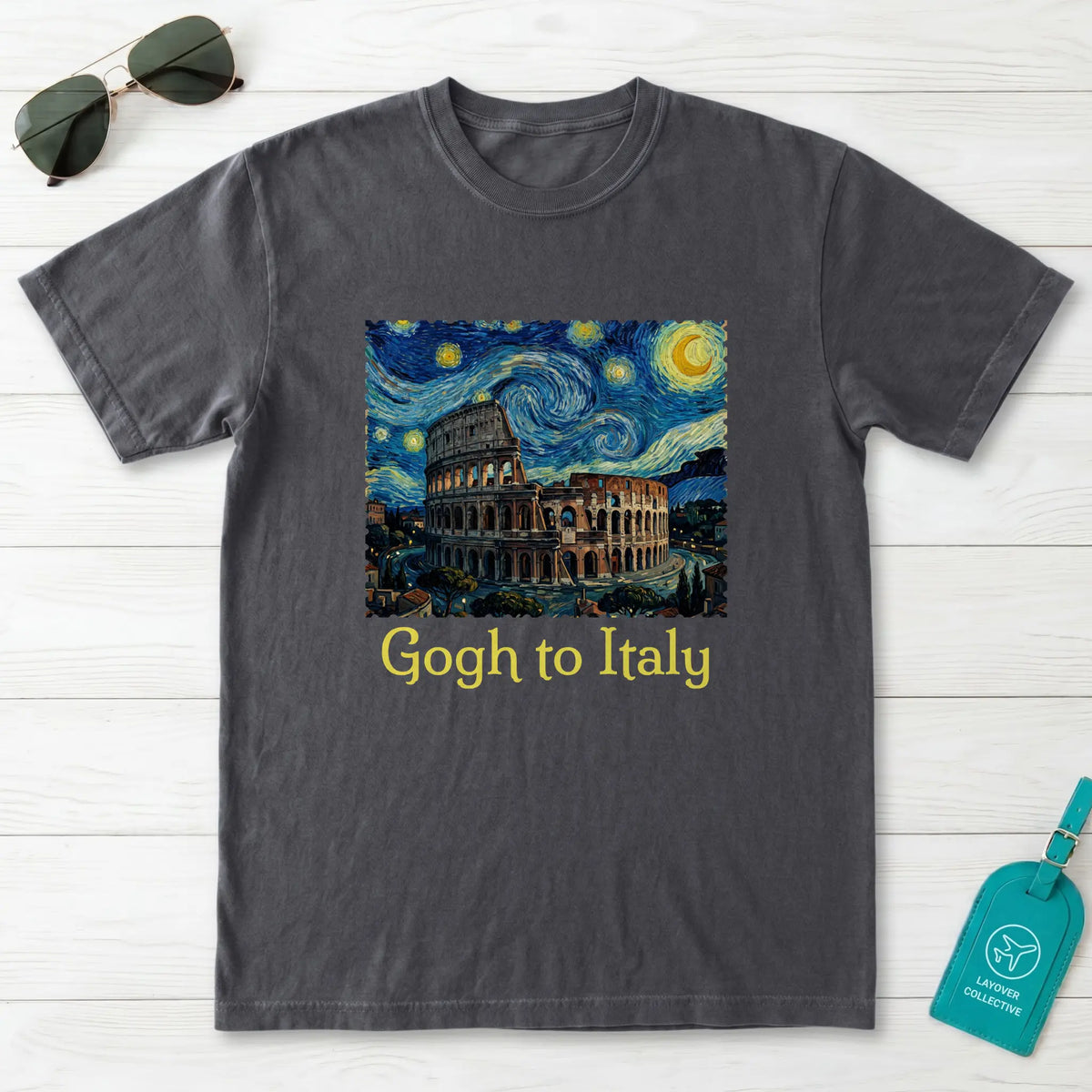 Gogh To Italy T-Shirt