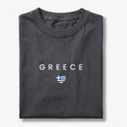 Greece Minimal Flag T-Shirt