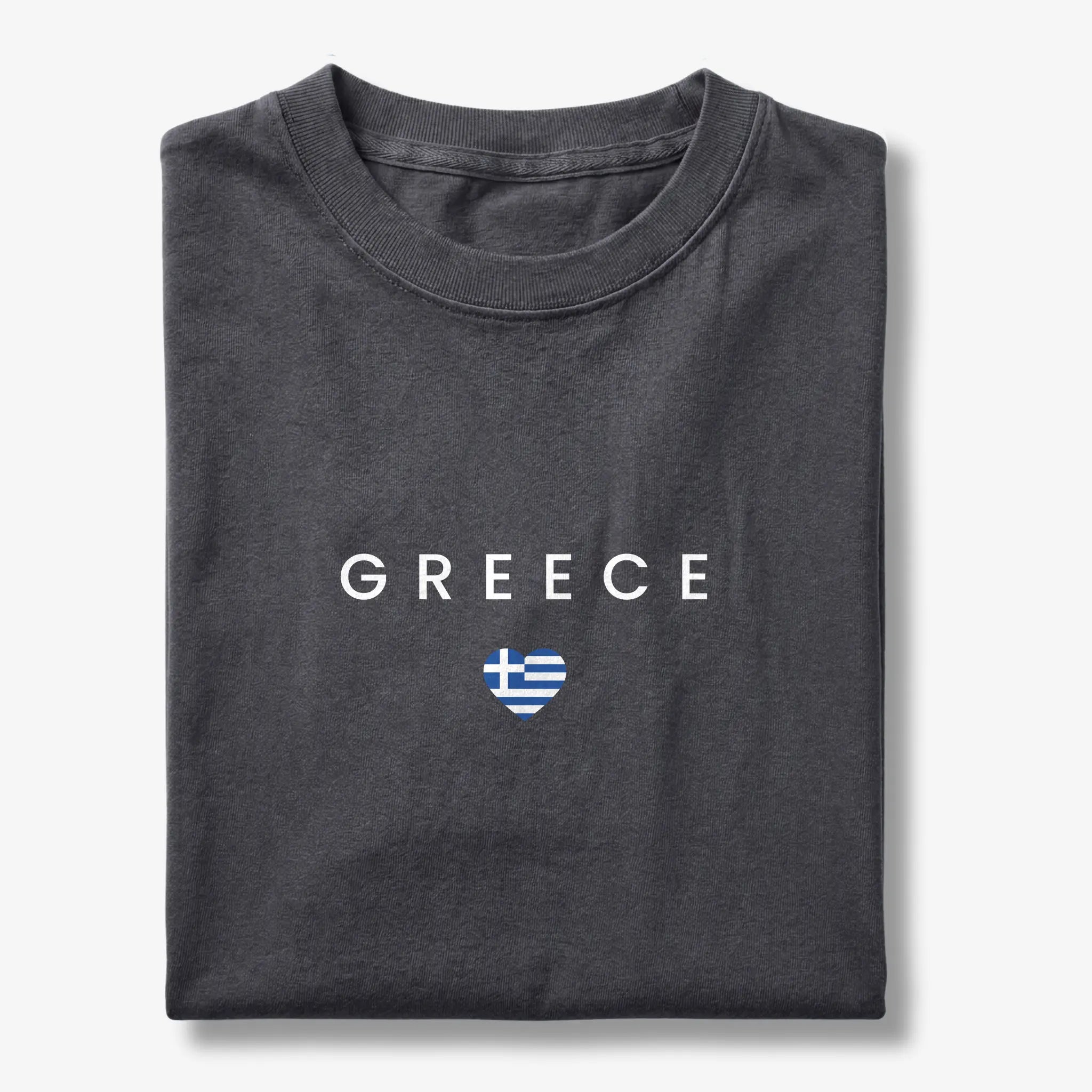 Greece Minimal Flag T-Shirt