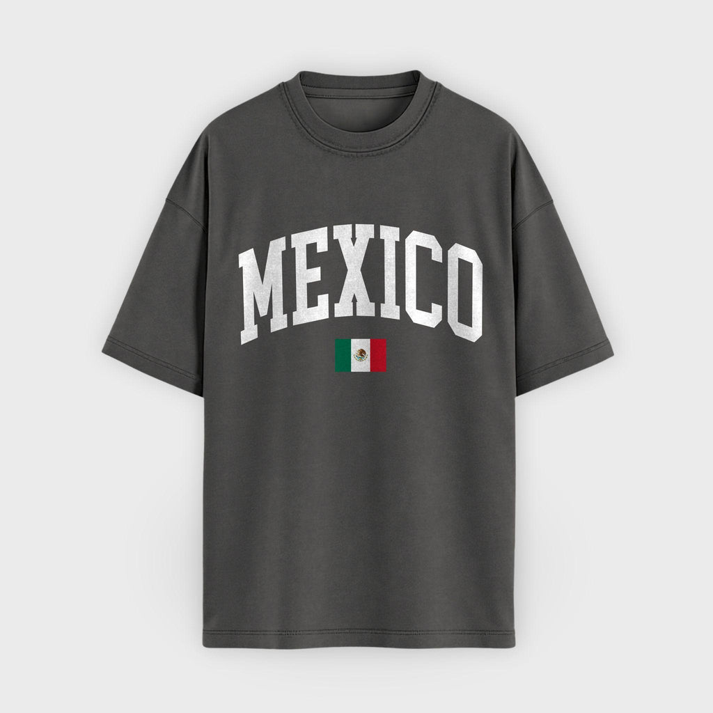 Mexico Collegiate Flag T-Shirt