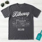 Kilkenny Ireland Castle Line Art T-Shirt