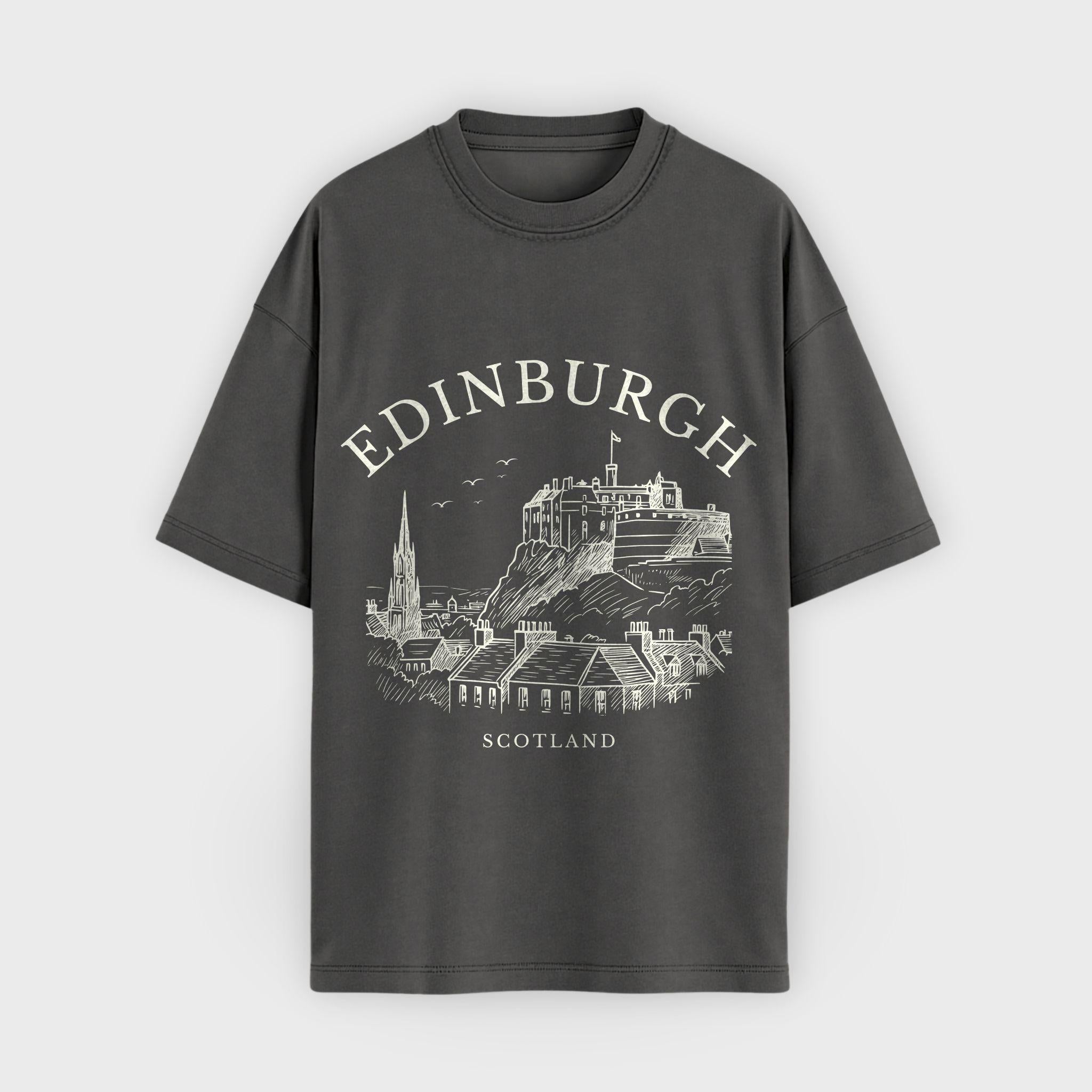Edinburgh Vintage Sketch T-Shirt