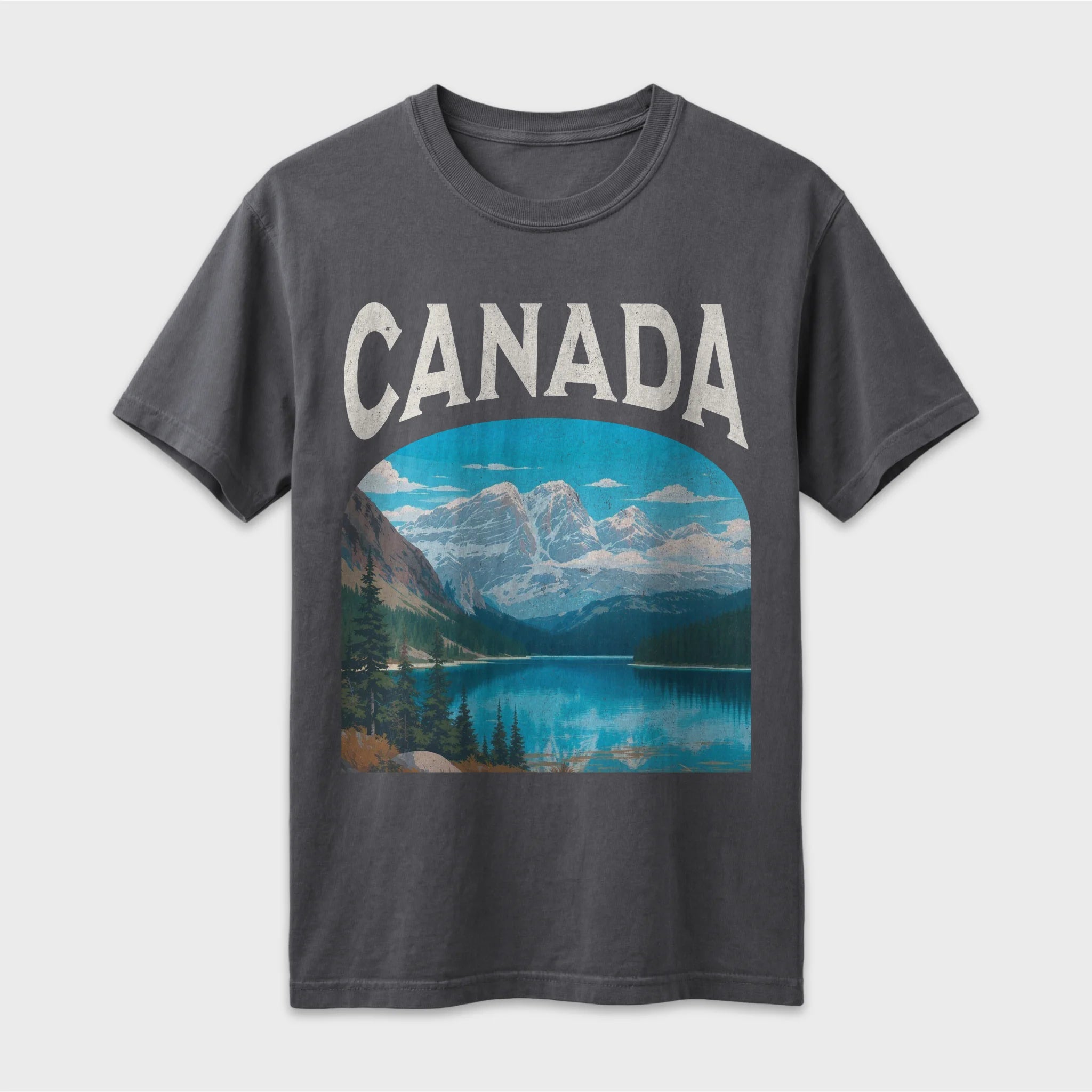 Canada Vintage Travel Poster T-Shirt
