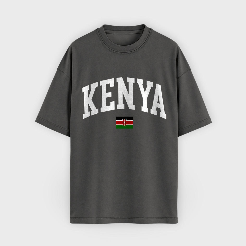 Kenya Collegiate Flag T-Shirt
