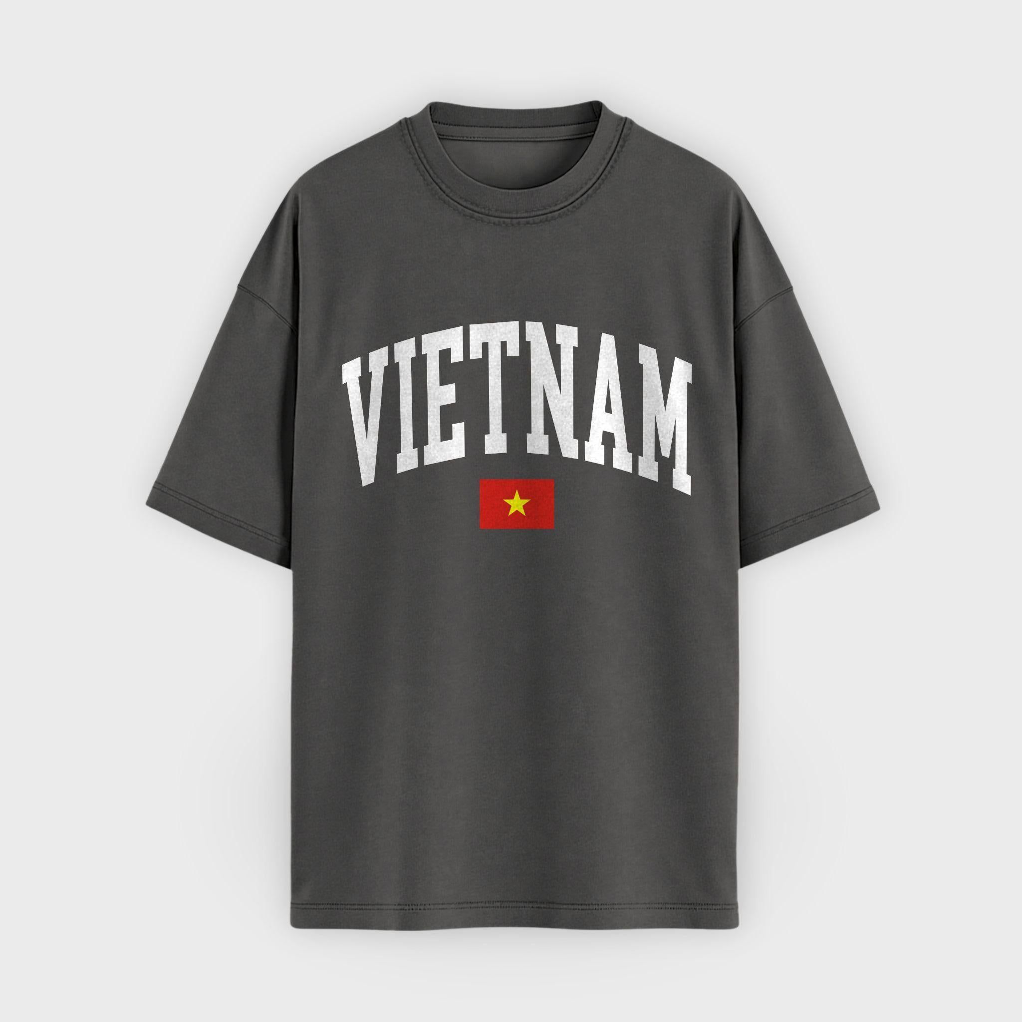 Vietnam Collegiate Flag T-Shirt