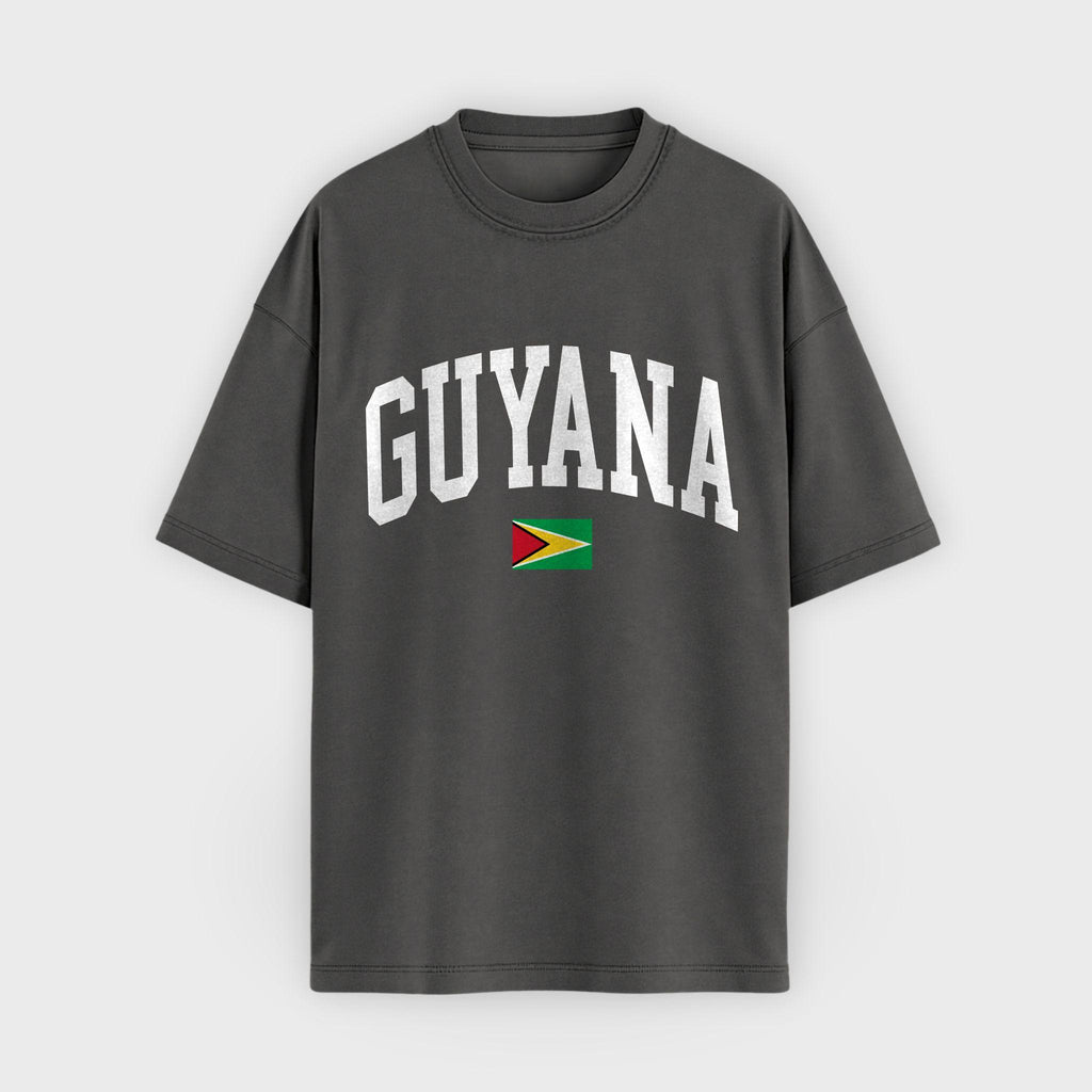 Guyana Collegiate Flag T-Shirt