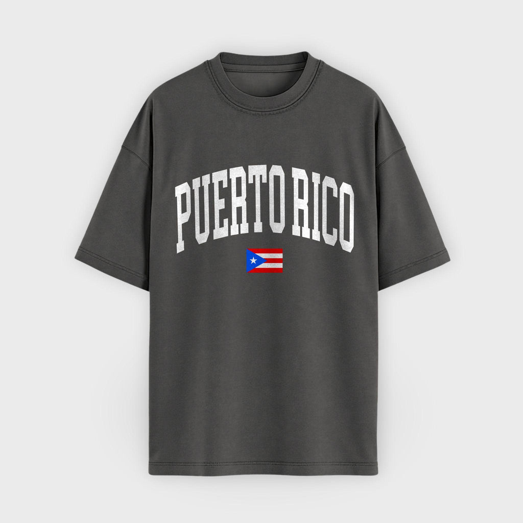 Puerto Rico Collegiate Flag T-Shirt
