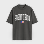 Puerto Rico Collegiate Flag T-Shirt