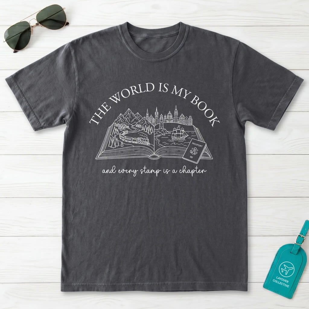 The World Is My Book T-Shirt