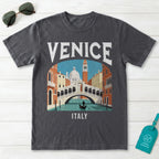 Venice Italy Vintage Travel Poster T-Shirt