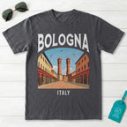 Bologna Italy Vintage Travel Poster T-Shirt