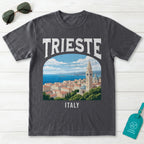 Trieste Italy Vintage Travel Poster T-Shirt