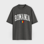 Romania Collegiate Flag T-Shirt