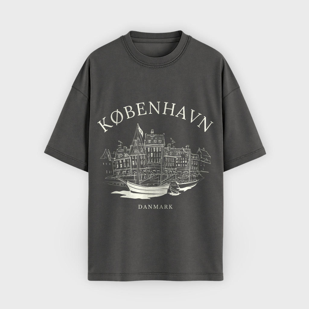 Copenhagen Vintage Sketch T-Shirt