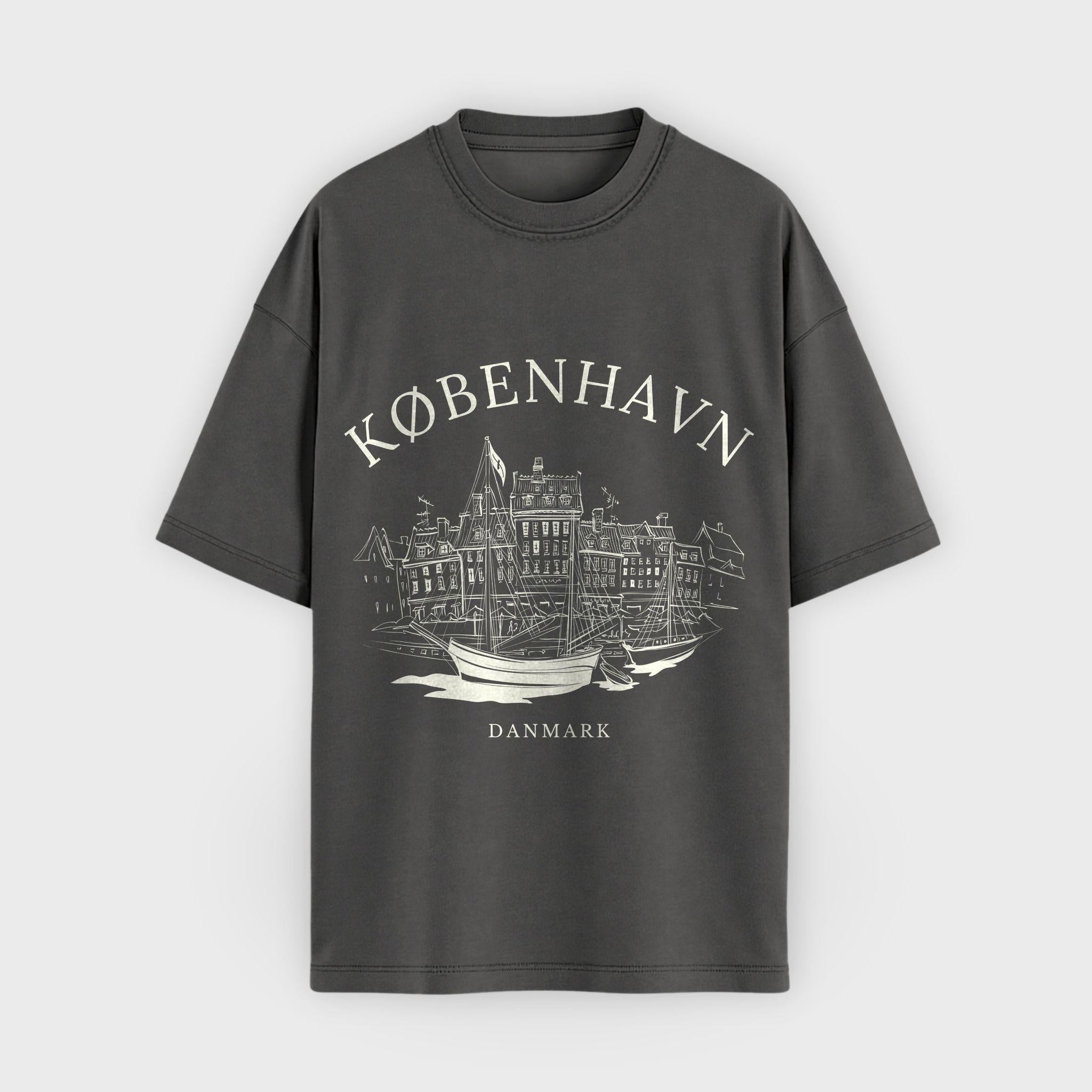 Copenhagen Vintage Sketch T-Shirt