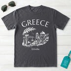 Greece Vintage Sketch T-Shirt