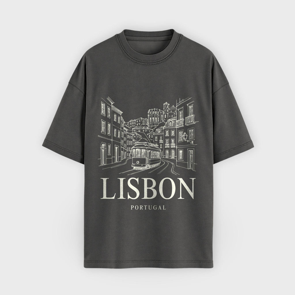 Lisbon Vintage Sketch T-Shirt
