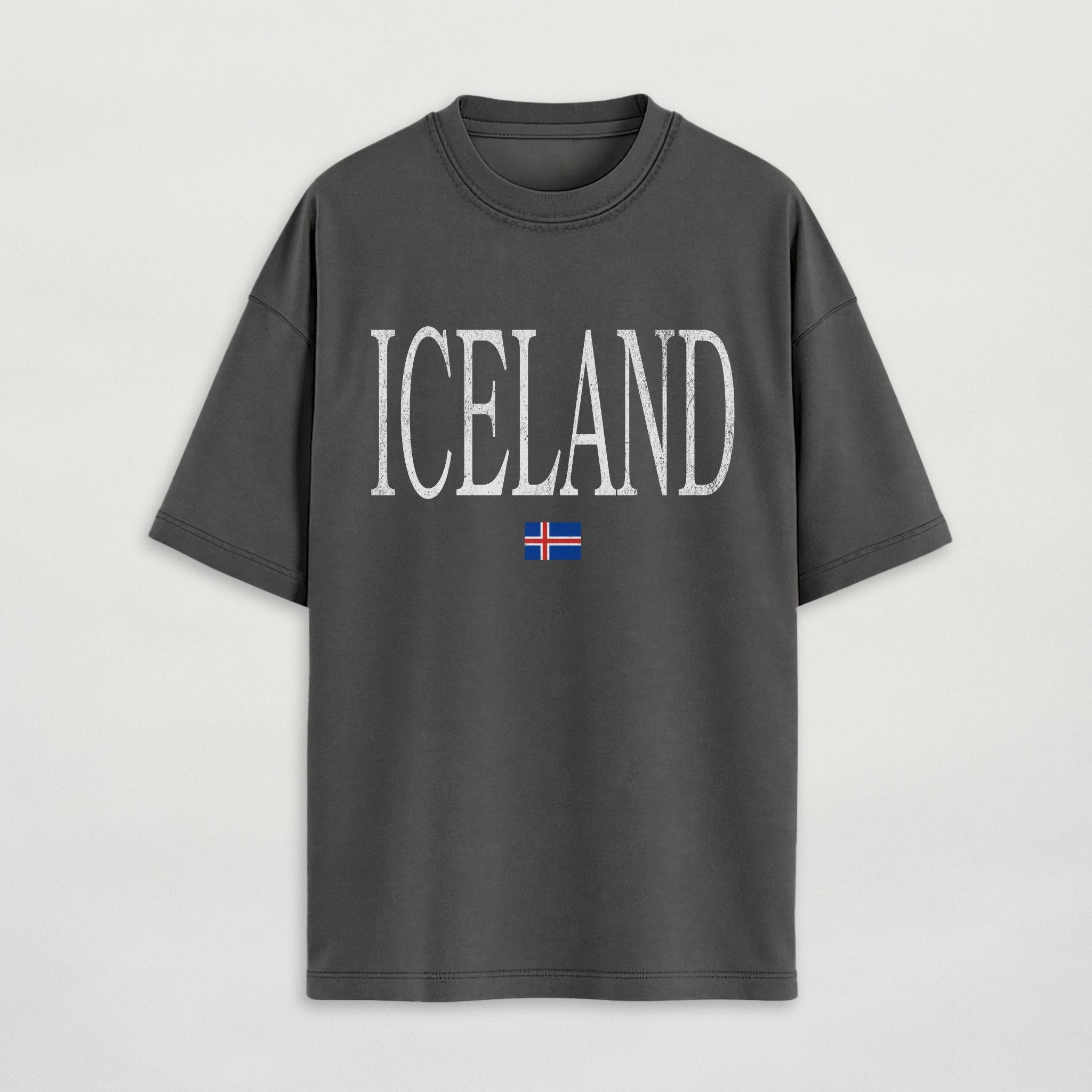 Distressed Iceland T-Shirt