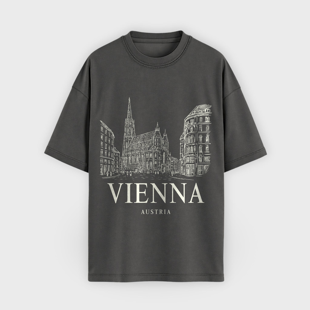Vienna Vintage Sketch T-Shirt