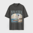 Nova Scotia Lighthouse Graphic T-Shirt