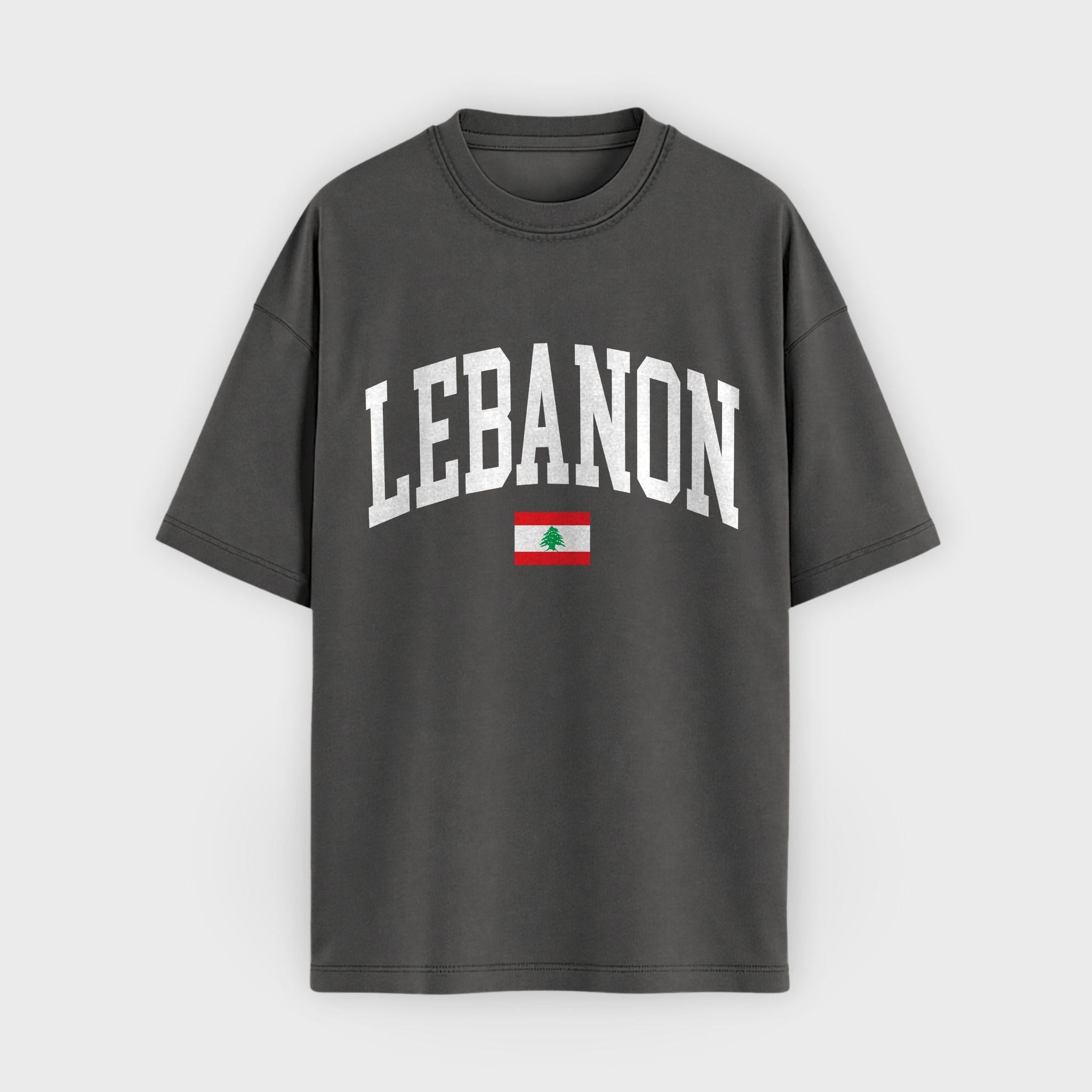 Lebanon Collegiate Flag T-Shirt