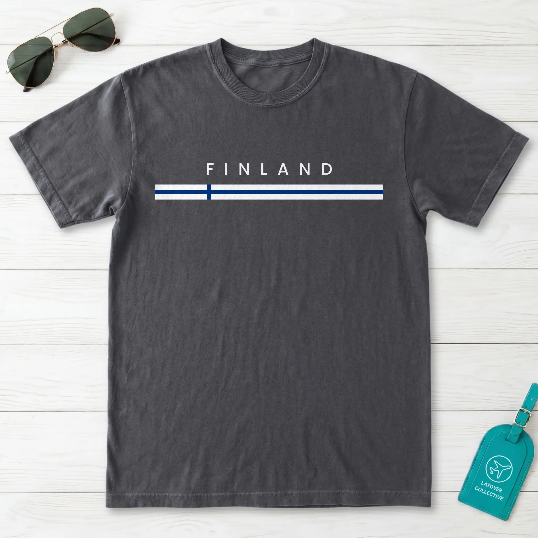 Finland Flagline T-Shirt