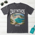 Zakynthos Greece Vintage Travel Poster T-Shirt
