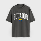 Ecuador Collegiate Flag T-Shirt