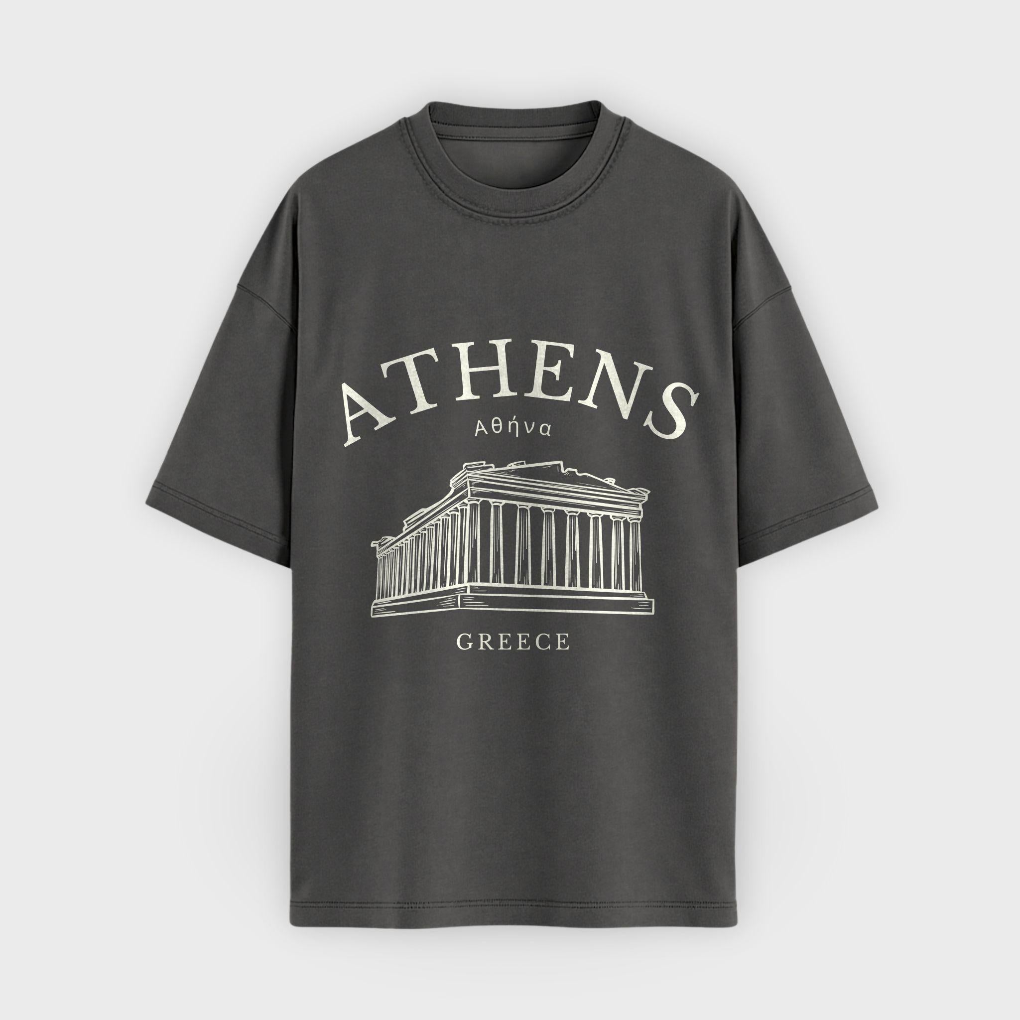 Athens Vintage Sketch T-Shirt
