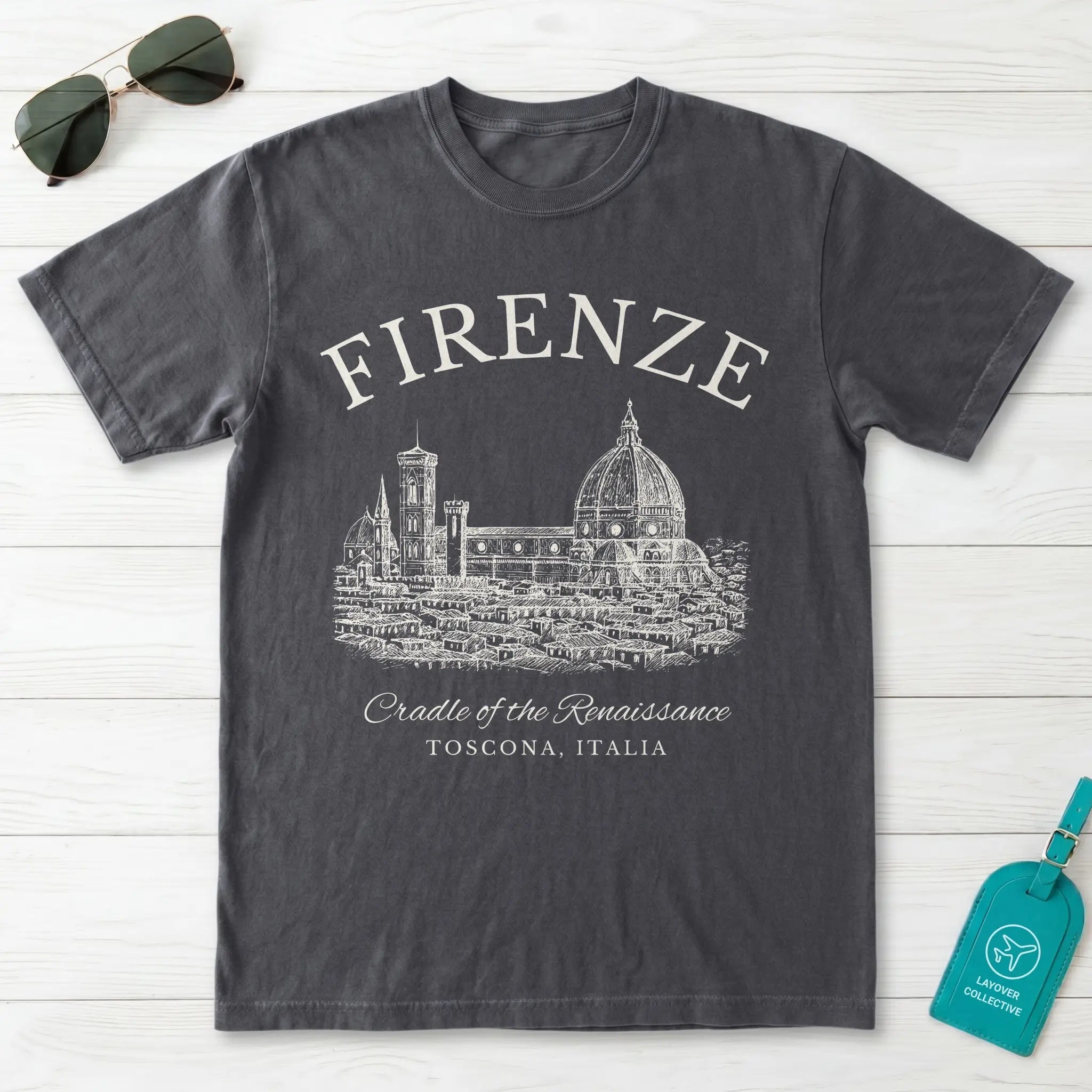 Florence Vintage Sketch T-Shirt