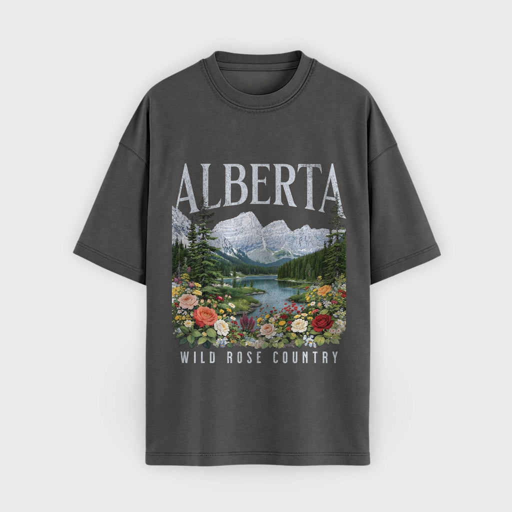 Alberta Wild Rose Country T-Shirt