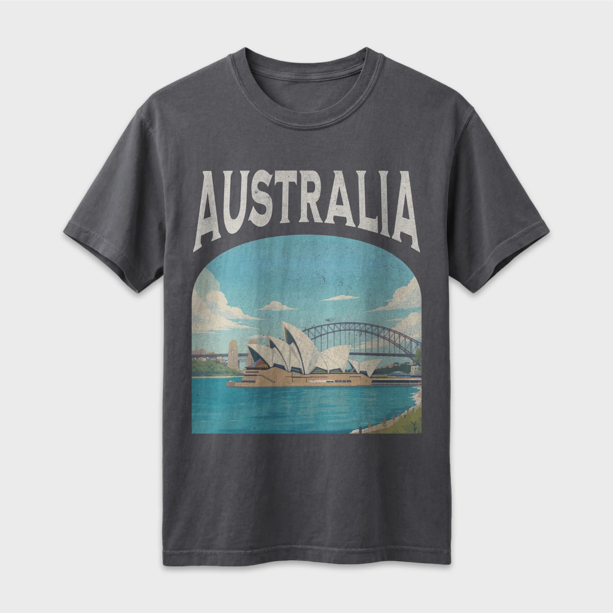 Australia Vintage Travel Poster T-Shirt