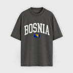 Bosnia Collegiate Flag T-Shirt