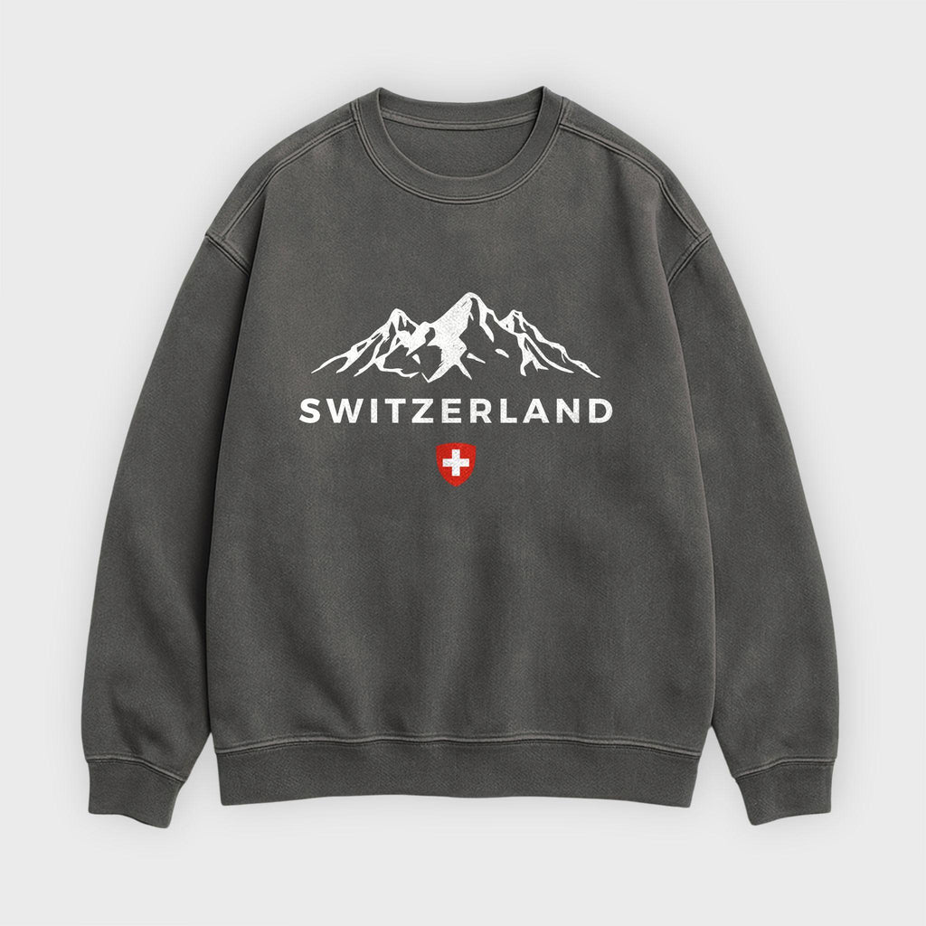 Switzerland Alpine Crest Sweatshirt