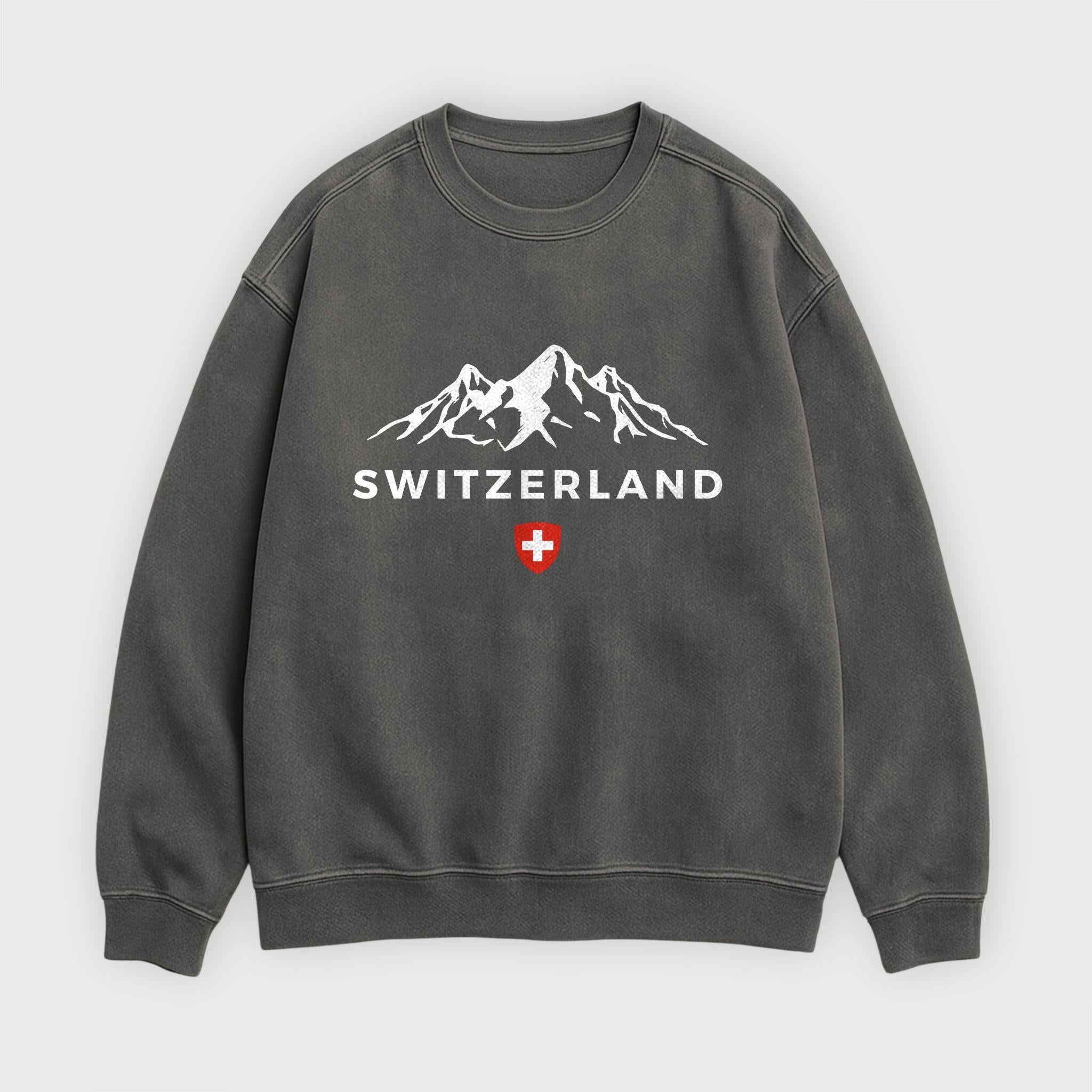 Switzerland Alpine Crest Sweatshirt
