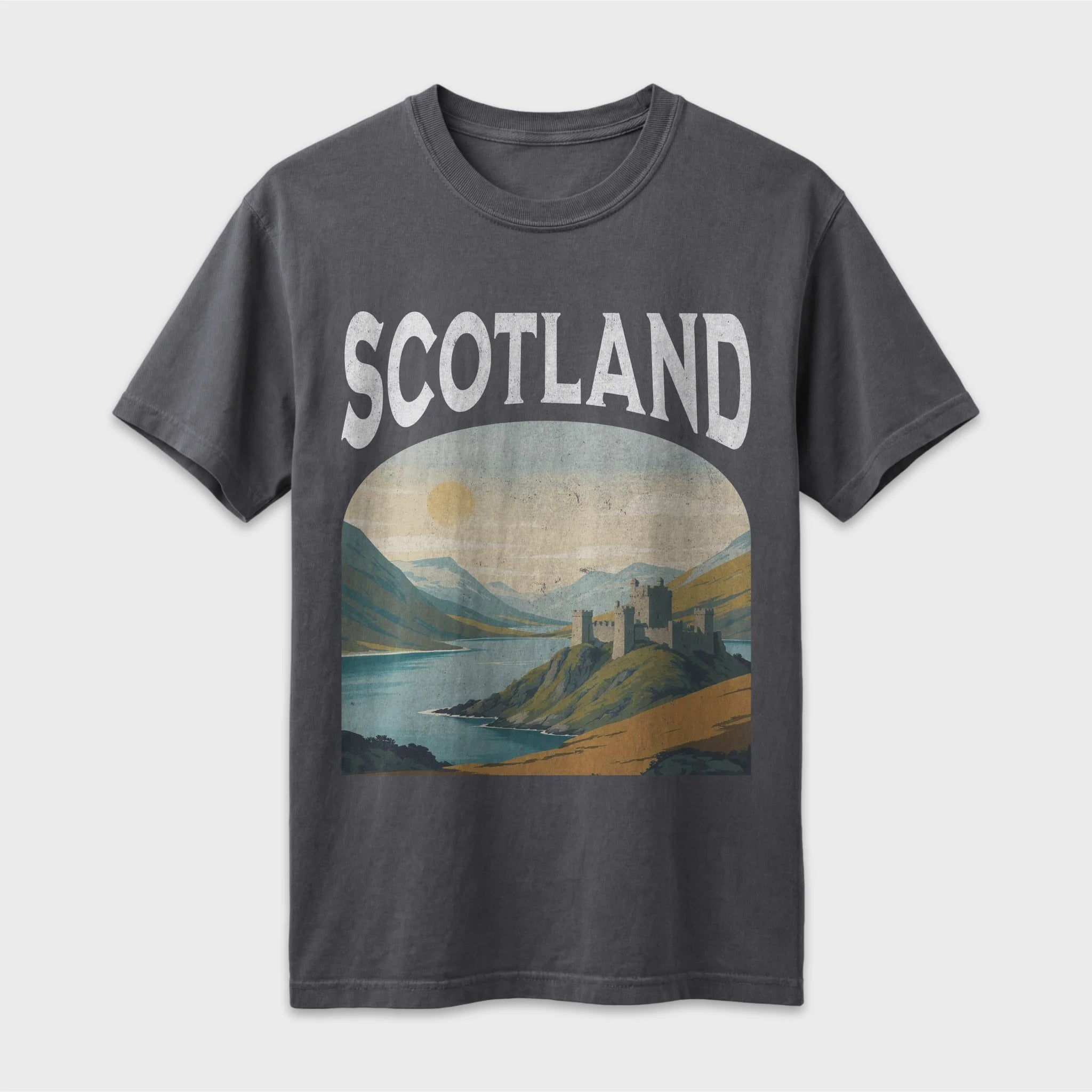 Scotland Vintage Travel Poster T-Shirt