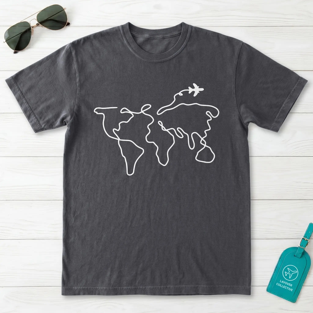 World Map T-Shirt
