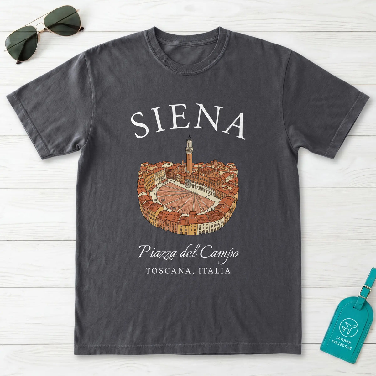 Siena Piazza Del Campo T-Shirt