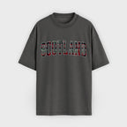 Scotland Tartan Letter T-Shirt