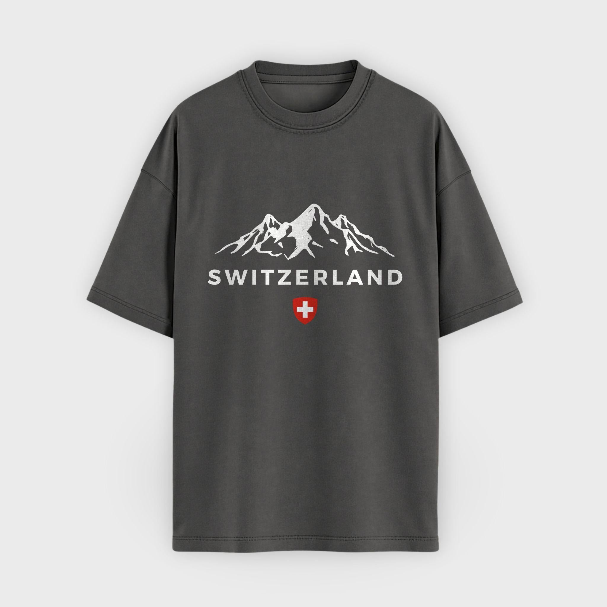 Switzerland Alpine Crest T-Shirt
