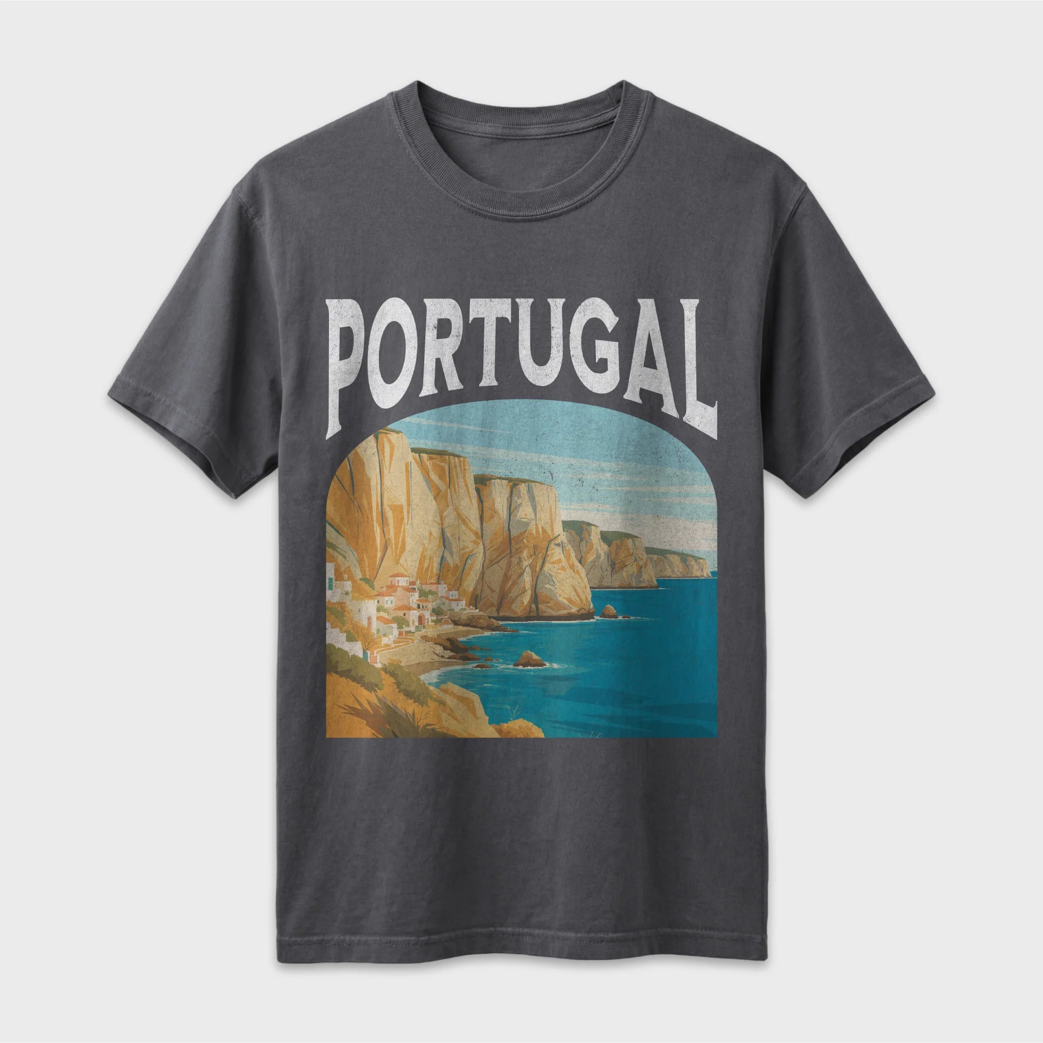 Portugal Vintage Travel Poster T-Shirt