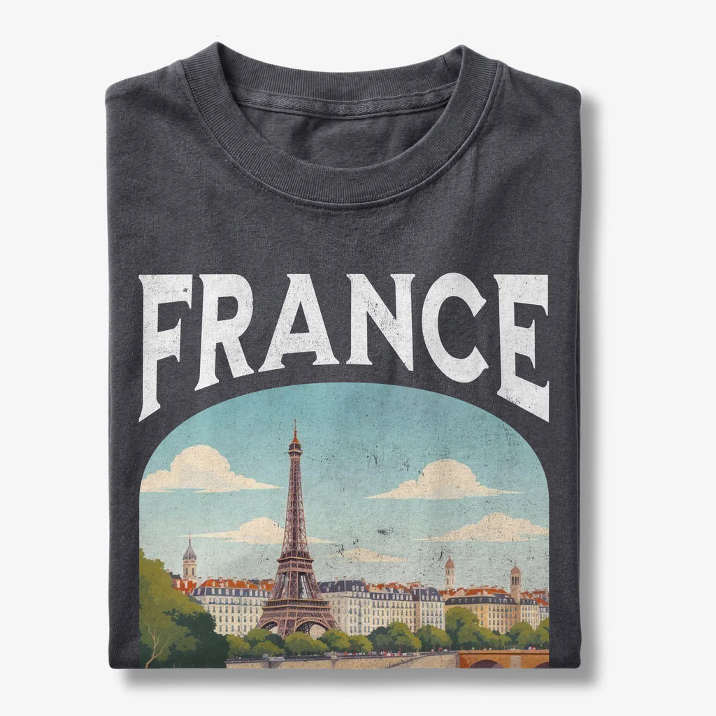 France Vintage Travel Poster T-Shirt